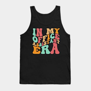 In My Office Assistant Era Groovy Funny Retro Tank Top